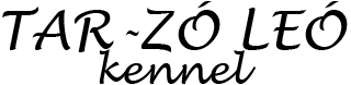 TAR-ZÓ LEÓ  kennel logo